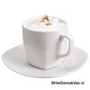 Bali koffiekop en schotel per 25