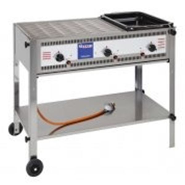 gas bbq incl gasfles